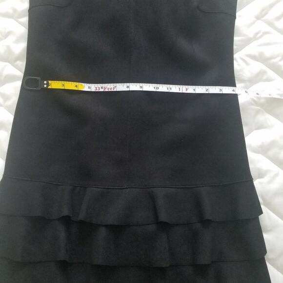 NWOT Bailey 44 -Black Ruffled Dress M - Picture 11 of 11